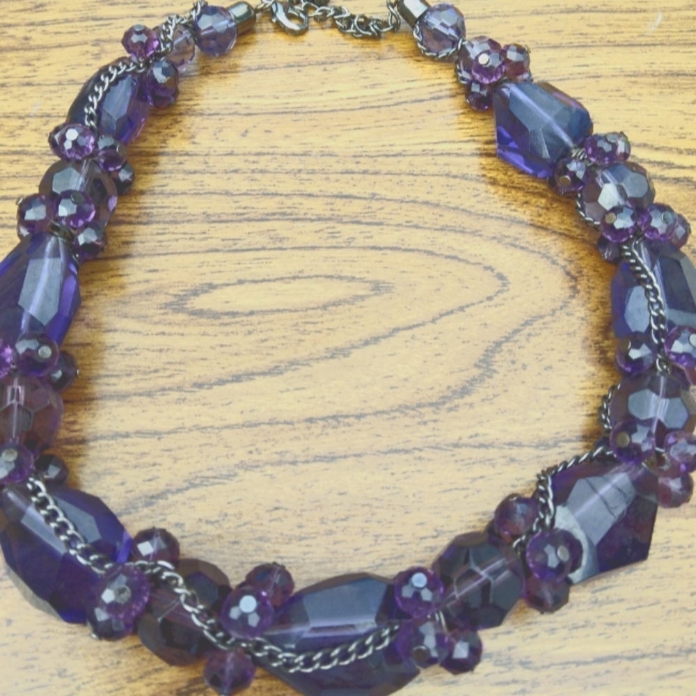 Vintage Amethyst Necklace